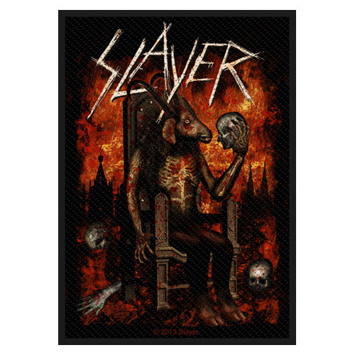 Slayer Standard Patch: Devil on Throne (Loose) Standaard patch