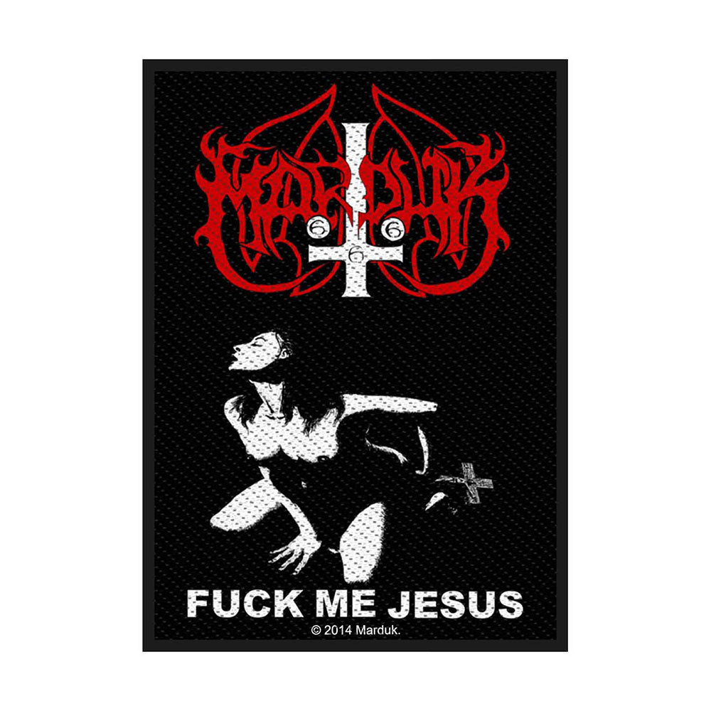 Marduk Standard Patch: Fuck Me Jesus (Loose) Standaard patch
