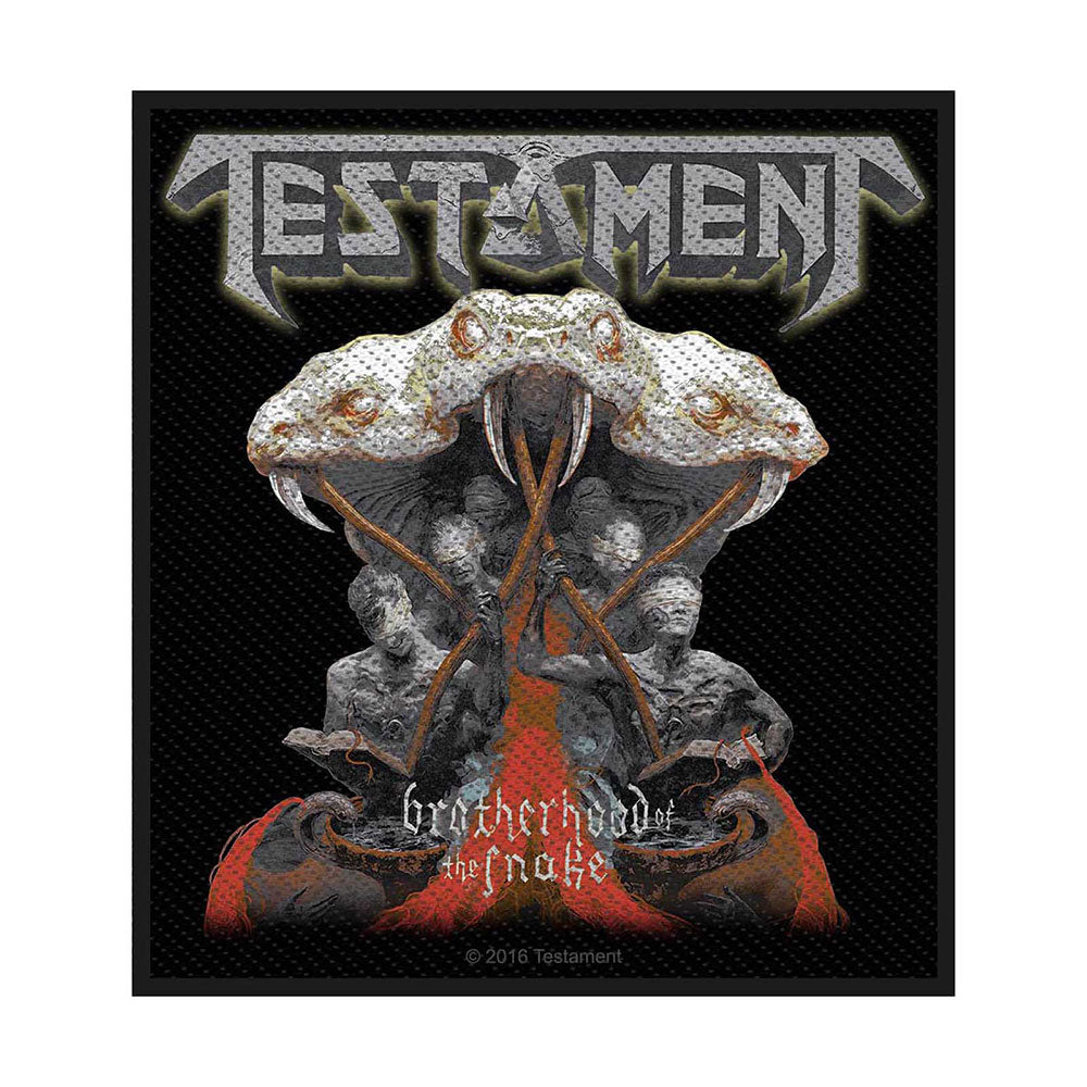 Testament Standard Patch: Brotherhood of the Snake (Loose) Standaard patch