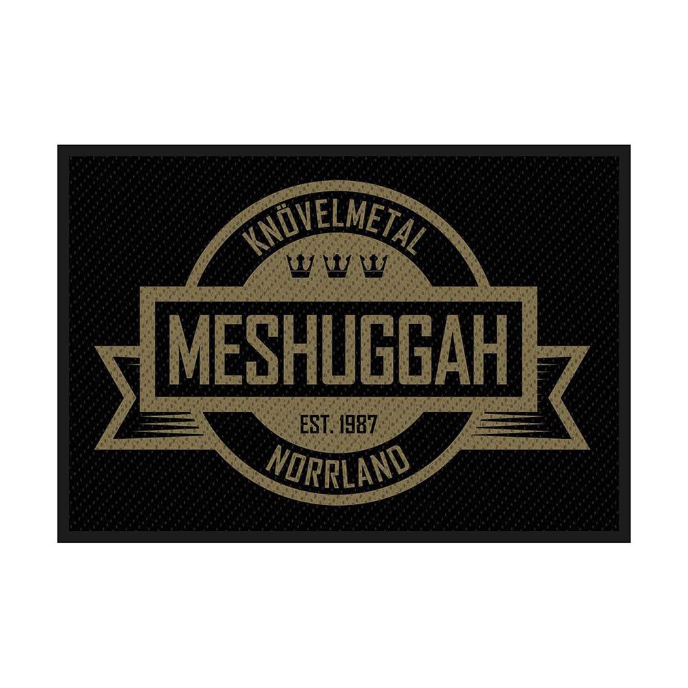 Meshuggah Standard Patch: Crest (Loose) Standaard patch