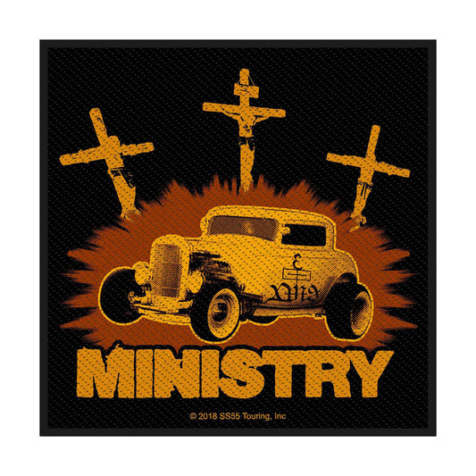 Ministry Standard Patch: Jesus Built My Hotrod (Loose) Standaard patch