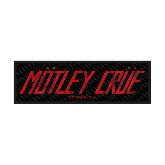 Motley Crue Standard Patch: Logo (Loose) Standaard patch