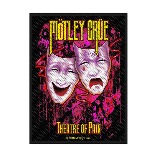 Motley Crue Standard Patch: Theatre of Pain (Loose) Standaard patch