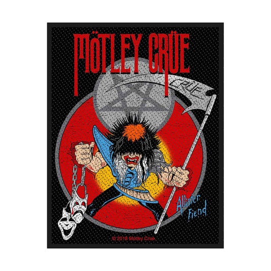 Motley Crue Standard Patch: Allister Fiend (Loose) Standaard patch