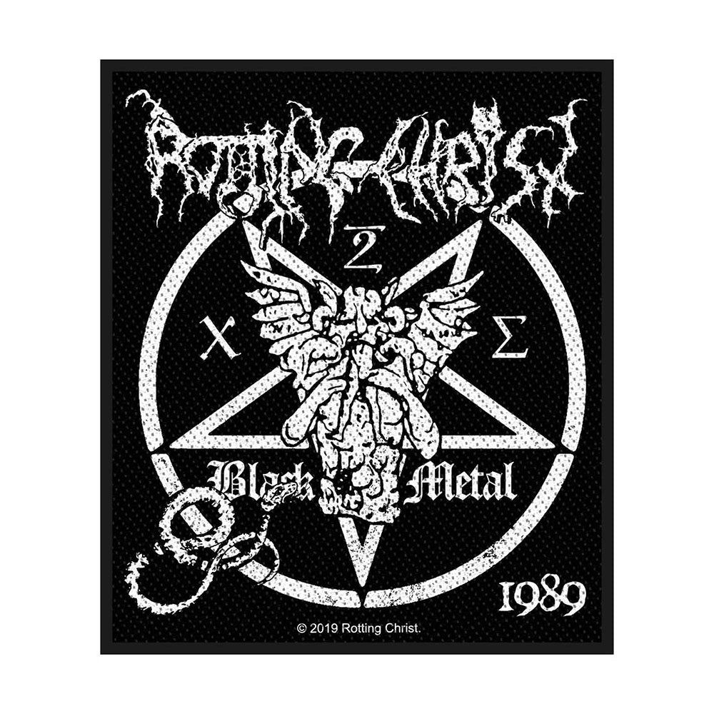 Rotting Christ Standard Patch: Black Metal (Loose) Standaard patch