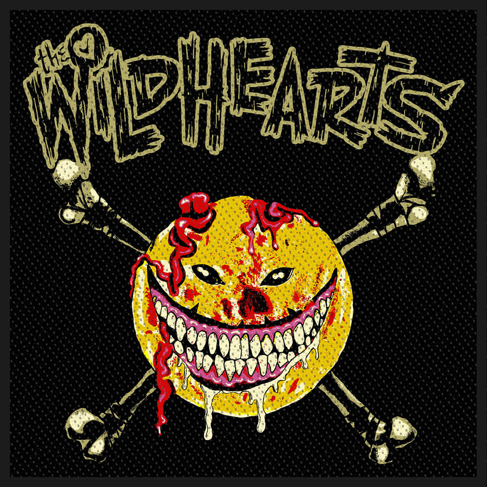 The Wildhearts Standard Patch: Smile Face (Loose) Standaard patch