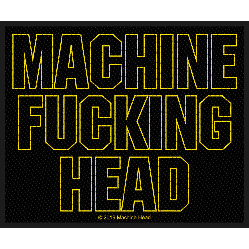 Machine Head Standard Patch: Machine Fucking Head (Loose) Standaard patch