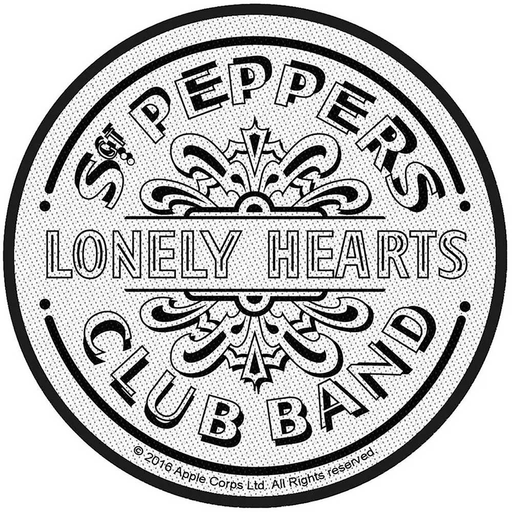 The Beatles Standard Patch: Sgt Pepper Drum (Loose) Standaard patch
