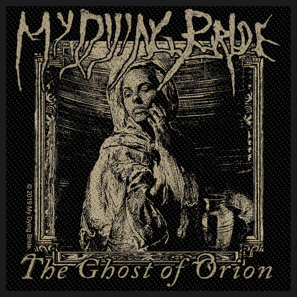 My Dying Bride Standard Patch: The Ghost of Orion Woodcut (Loose) Standaard patch