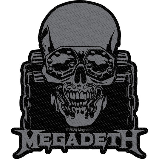 Megadeth Standard Patch: Vic Rattlehead Cut Out (Loose) Standaard patch