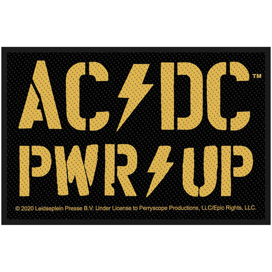 AC/DC Standard Patch: PWR-UP (Loose) Standaard patch
