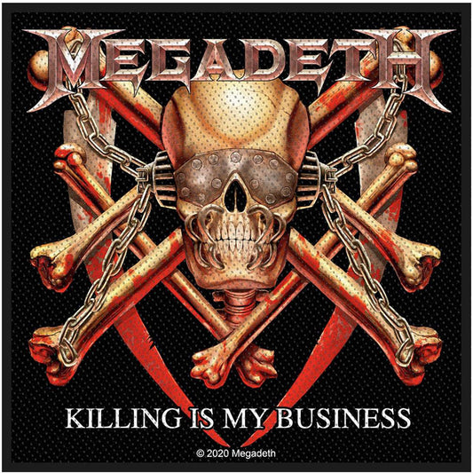 Megadeth Standard Patch: Killing Is My Business (Loose) Standaard patch