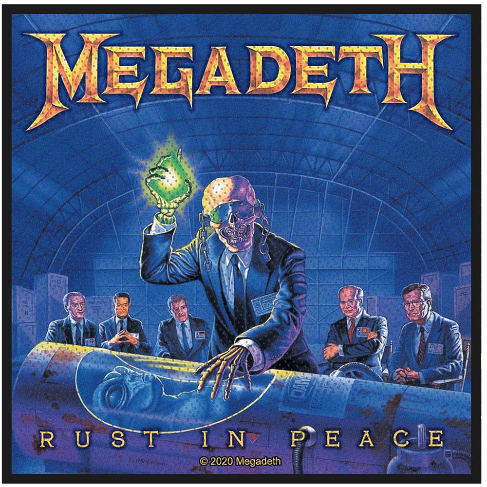 Megadeth Standard Patch: Rust In Peace (Loose) Standaard patch