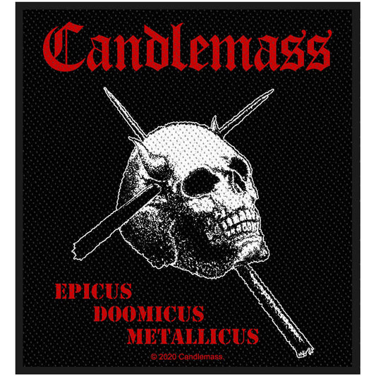 Candlemass Standard Patch: Epicus Doomicus Metallicus Standaard patch
