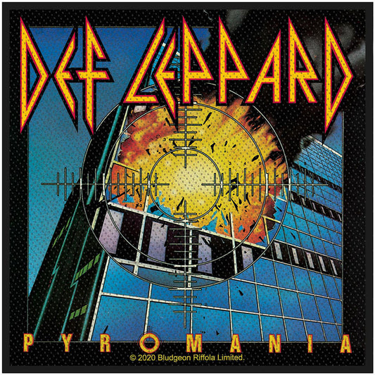 Def Leppard Standard Patch: Pyromania (Loose) Standaard patch