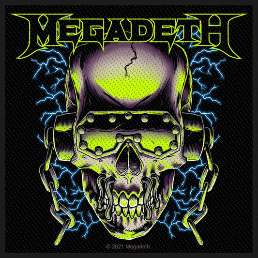 Megadeth Standard Patch: Vic Rattlehead (Loose) Standaard patch