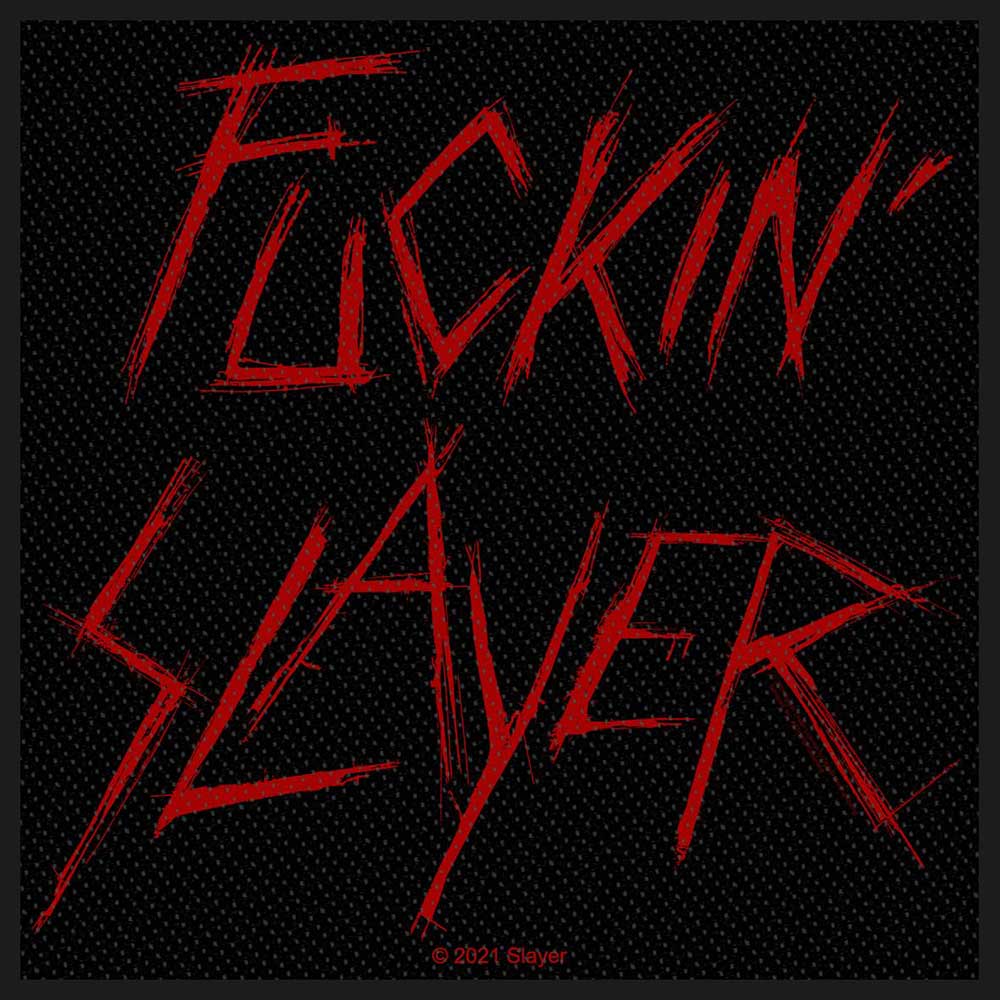 Slayer Standard Patch: Fuckin' Slayer (Loose) Standaard patch