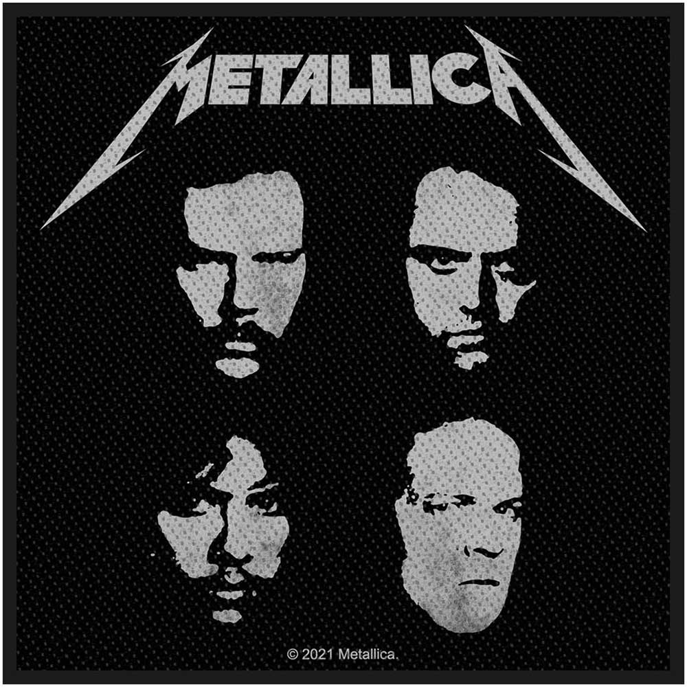 Metallica Standard Patch: Black Album 2021 (Loose) Standaard patch