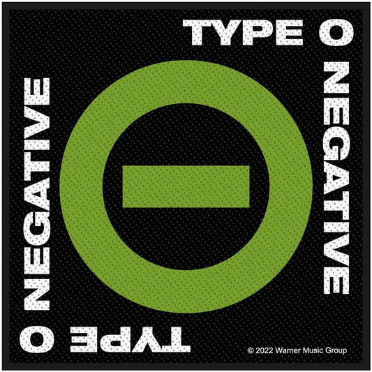 Type O Negative Standard Patch: Negative Symbol Standaard patch