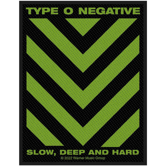 Type O Negative Standard Patch: Slow, Deep & Hard (Loose) Standaard patch