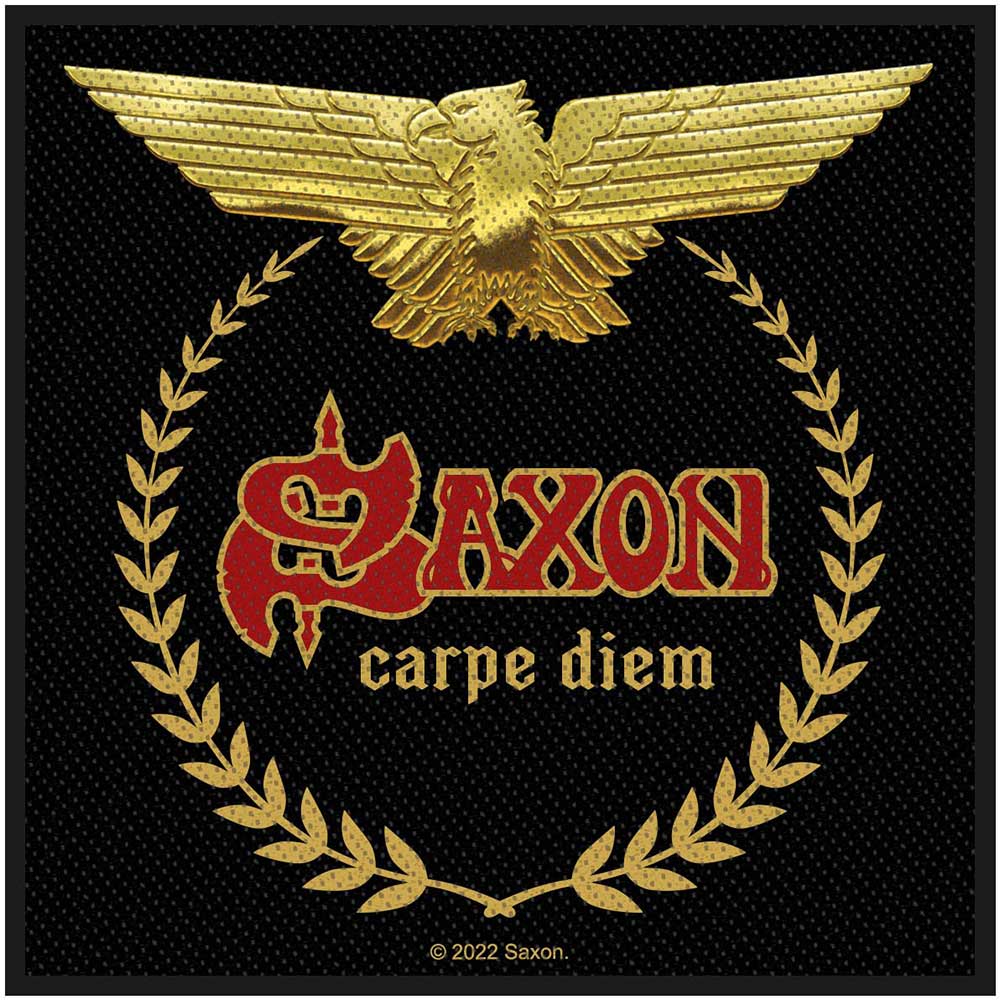 Saxon Standard Patch: Carpe Diem (Loose) Standaard patch