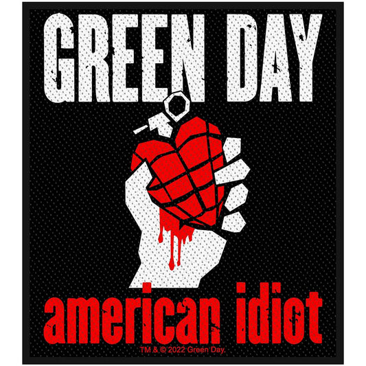 Green Day Standard Patch: American Idiot (Loose) Standaard patch