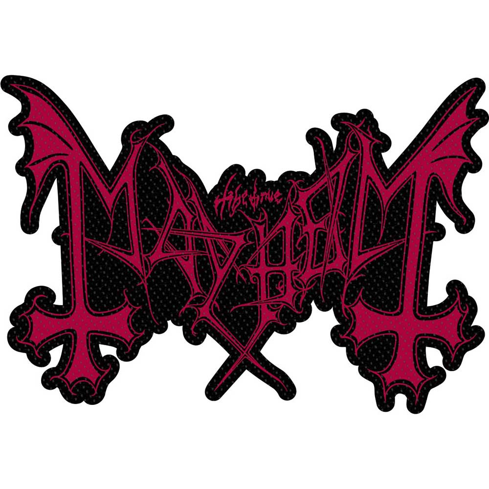 Mayhem Standard Patch: Logo Cut Out Standaard patch