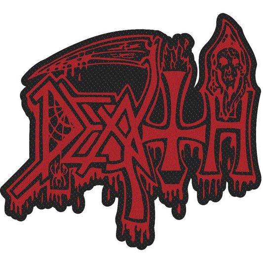 Death Standard Patch: Logo Cut Out Standaard patch