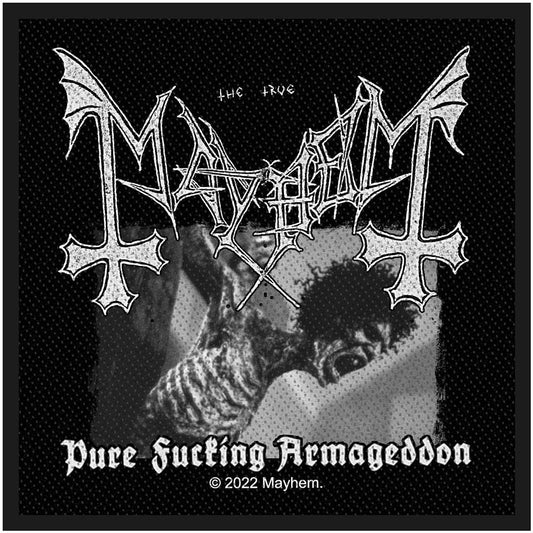 Mayhem Standard Patch: Pure Fucking Armageddon Standaard patch
