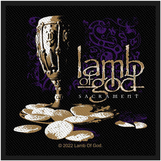 Lamb Of God Standard Patch: Sacrament Standaard patch