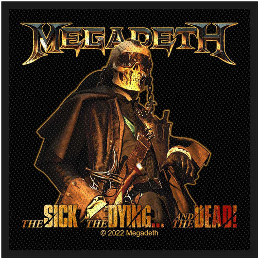 Megadeth Standard Patch: The Sick, The Dying And The Dead Standaard patch