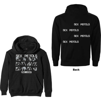 The Sex Pistols Unisex Pullover Hoodie: Pretty Vacant (Back Print) Trui met capuchon