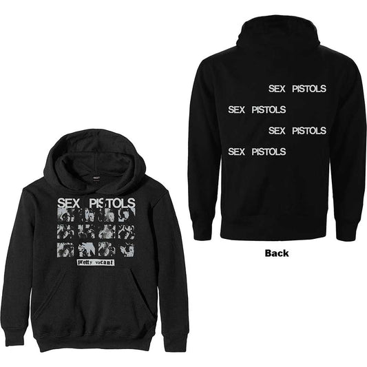 The Sex Pistols Unisex Pullover Hoodie: Pretty Vacant (Back Print) Trui met capuchon