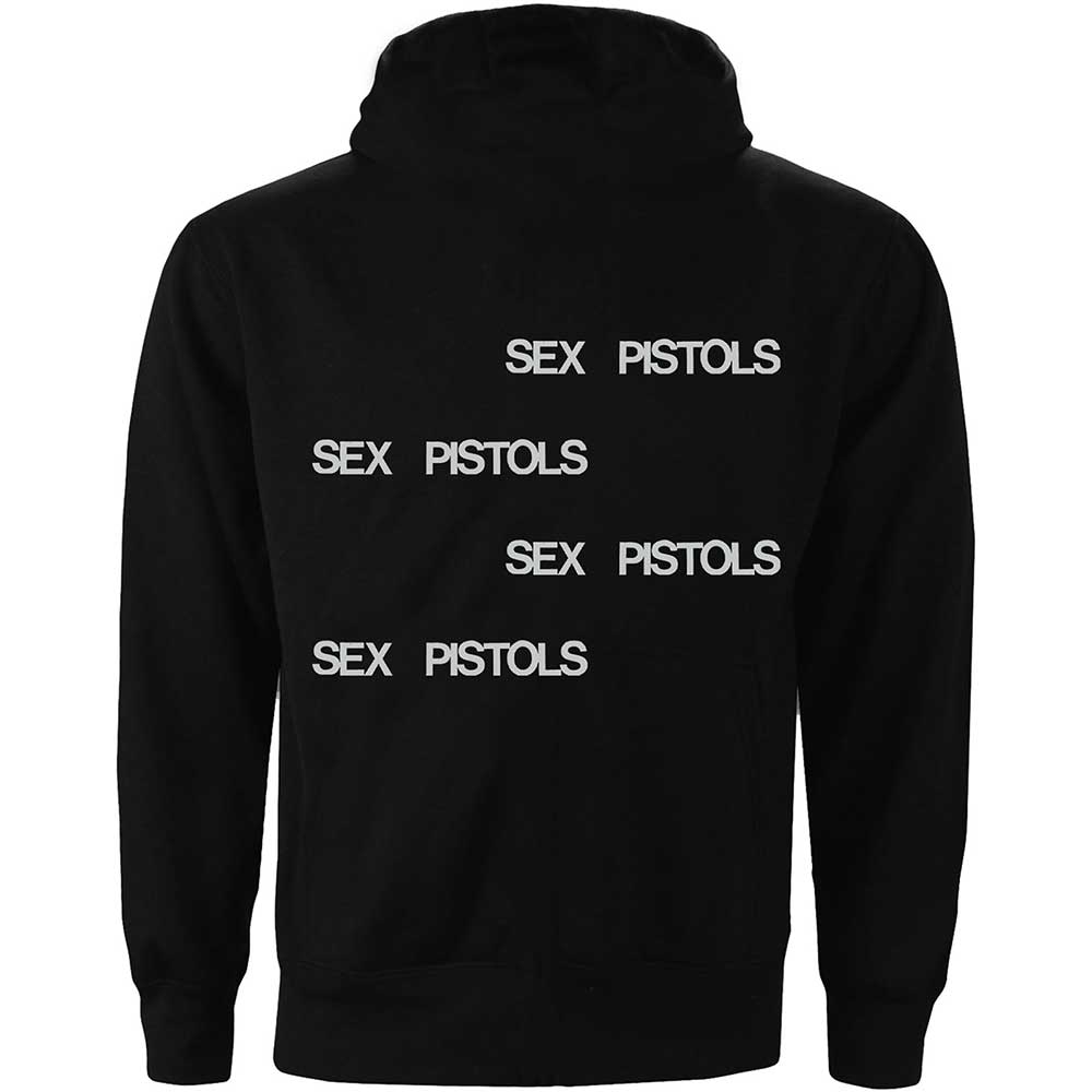 The Sex Pistols Unisex Pullover Hoodie: Pretty Vacant (Back Print) Trui met capuchon