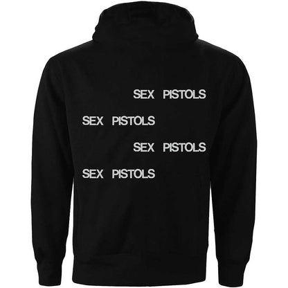 The Sex Pistols Unisex Pullover Hoodie: Pretty Vacant (Back Print) Trui met capuchon