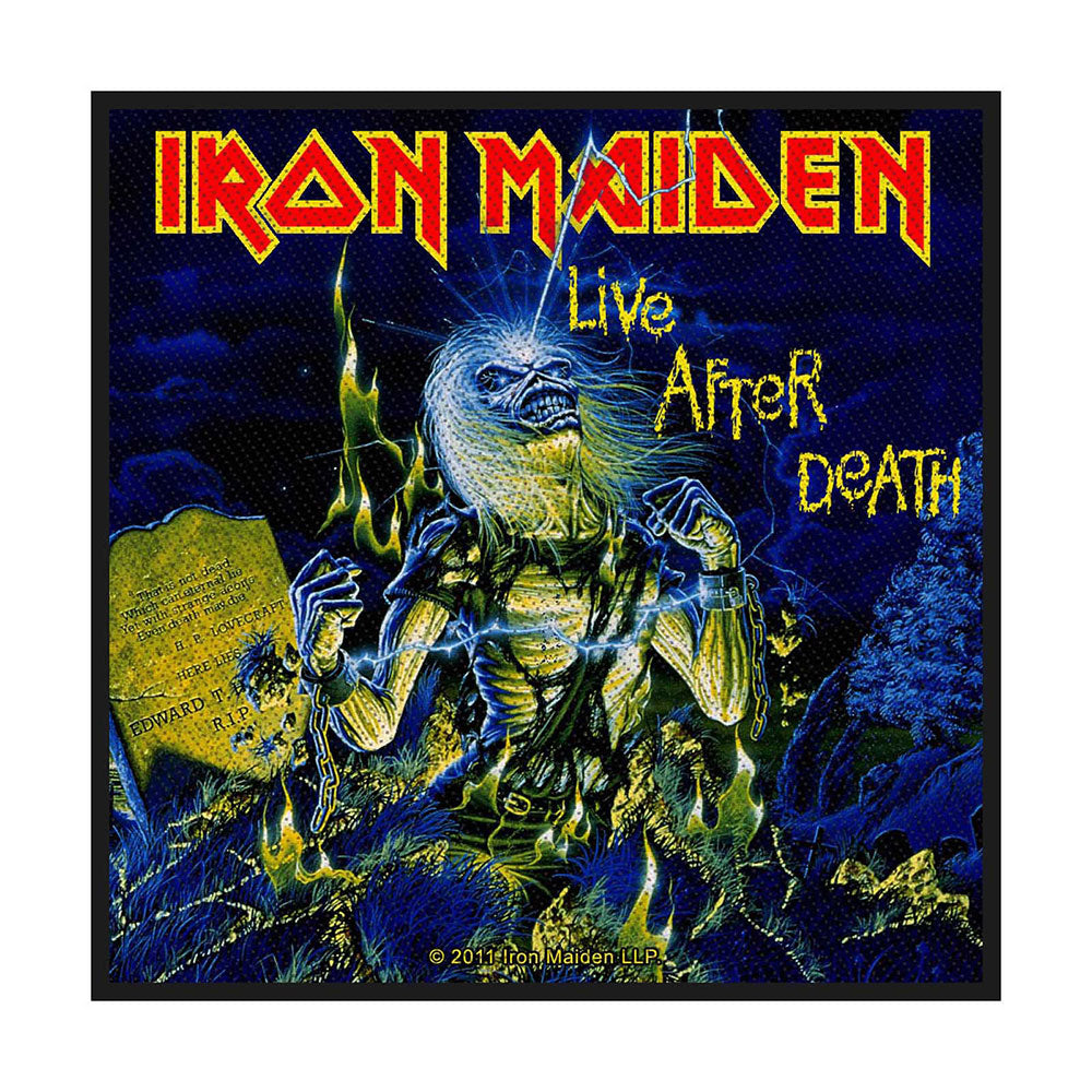 Iron Maiden Standard Patch: Live After Death (Retail Pack) Standaard patch