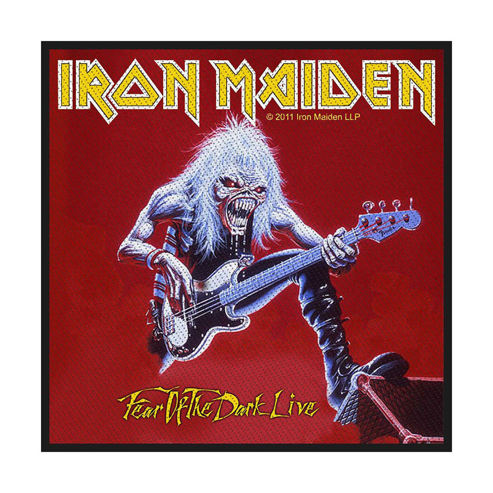 Iron Maiden Standard Patch: Fear of the Dark Live (Retail Pack) Standaard patch