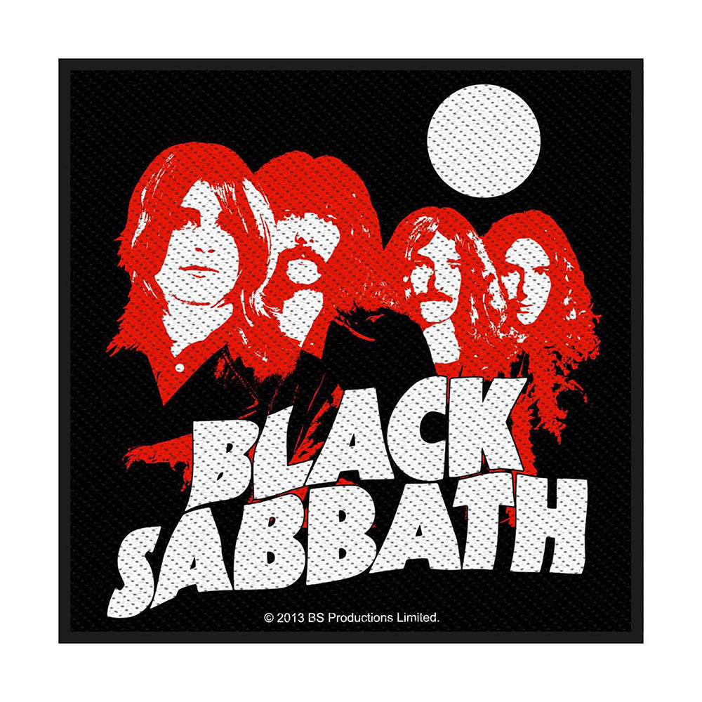 Black Sabbath Standard Patch: Red Portraits (Retail Pack) Standaard patch