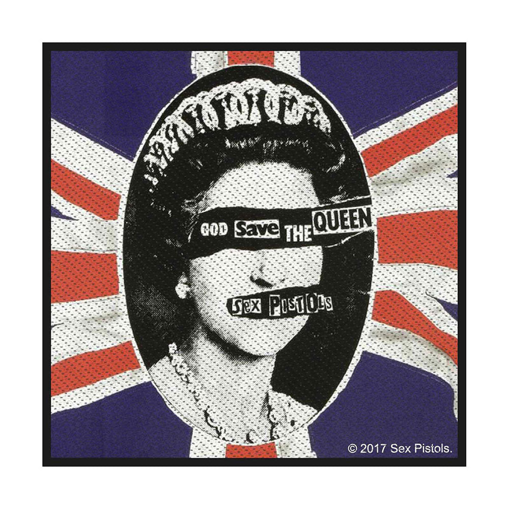 The Sex Pistols Standard Patch: God Save The Queen (Retail Pack) Standaard patch