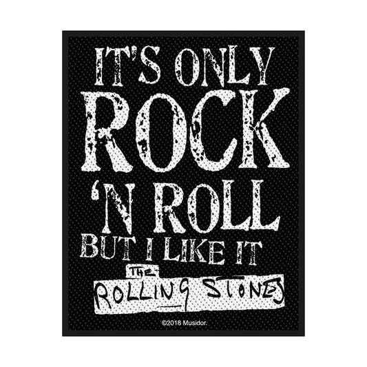 The Rolling Stones Standard Patch: It's Only Rock N' Roll (Retail Pack) Standaard patch