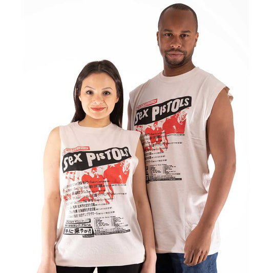 The Sex Pistols Unisex Tank T-Shirt: Filthy Lucre (Embellished) Tank T-Shirt