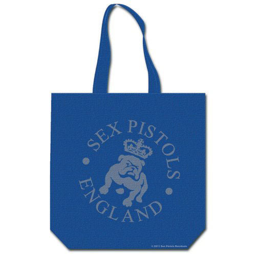 The Sex Pistols Cotton Tote Bag: God Save the Queen (Back Print) Katoenen draagtas