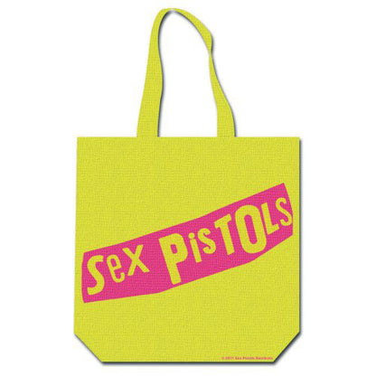 The Sex Pistols Cotton Tote Bag: Never Mind the Bollocks (Back Print) Katoenen draagtas