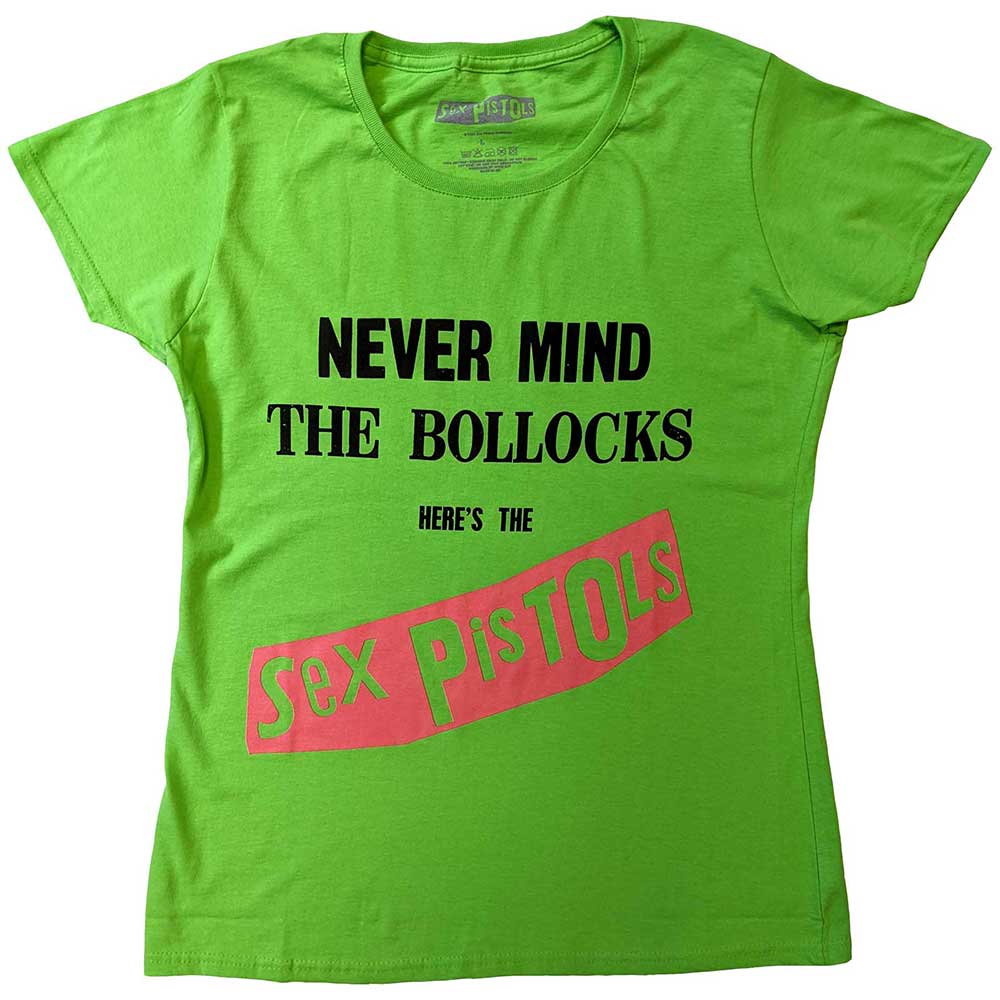 The Sex Pistols Ladies T-Shirt: Nevermind the B...s Original Album T-Shirt