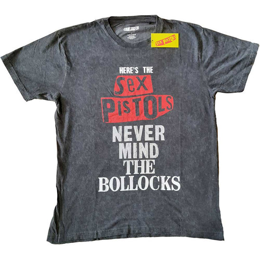 The Sex Pistols Unisex T-Shirt: NMTB Distressed (Wash Collection) T-Shirt