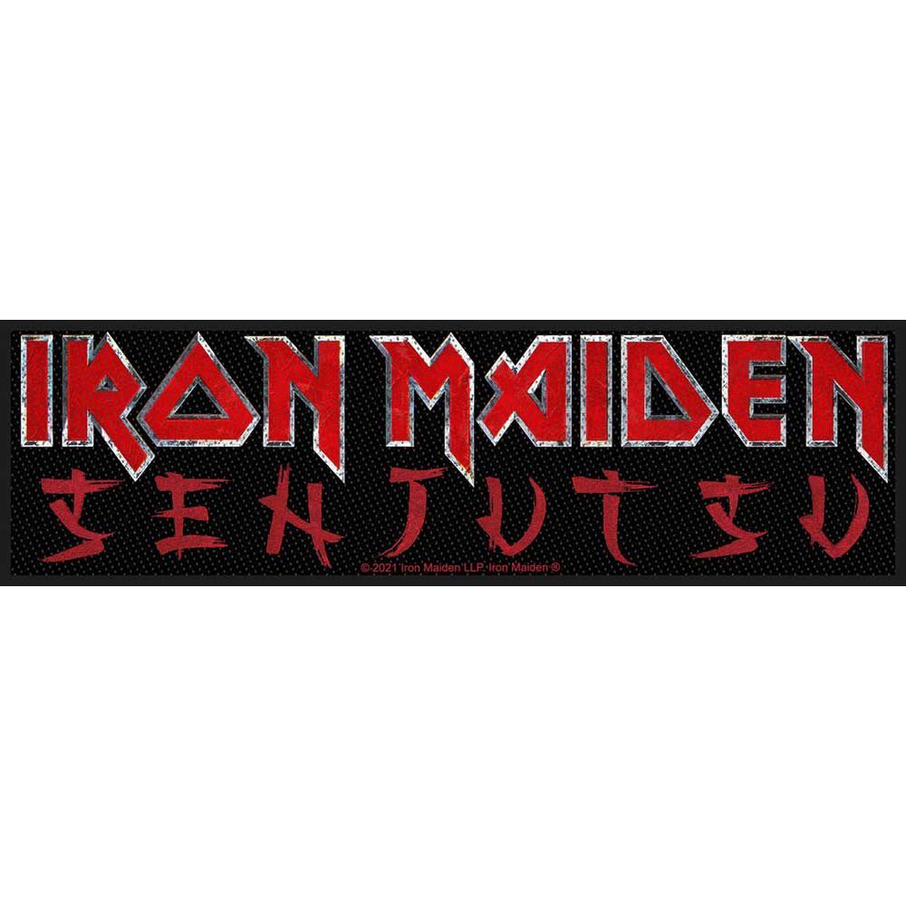 Iron Maiden Super Strip Patch: Senjutsu Logo (Retail Pack) Super Strip-patch