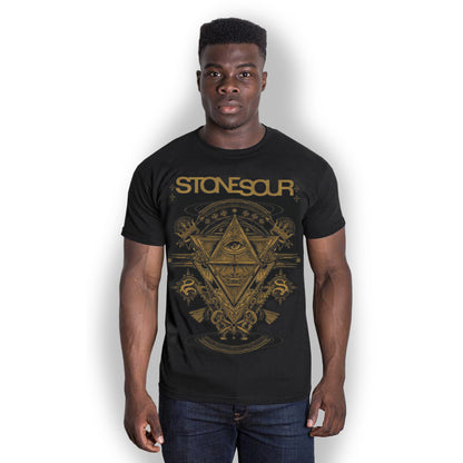 Stone Sour Unisex T-Shirt: Pyramid T-Shirt