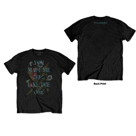 Stereophonics Unisex T-Shirt: Make Me Feel��� (Back Print) T-Shirt