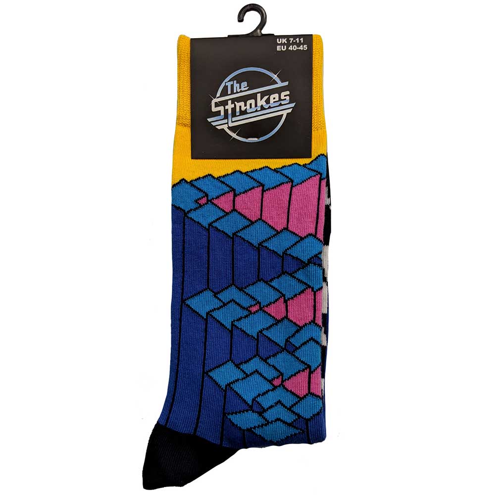 The Strokes Unisex Ankle Socks: Angles (UK Size 7 - 11) Enkelsokken