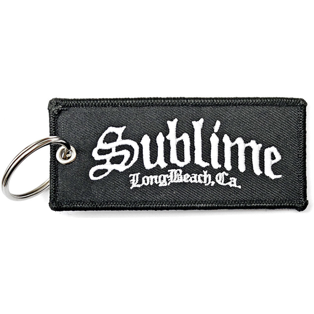 Sublime Keychain: C.A. Logo (Double Sided Patch) Sleutelhanger